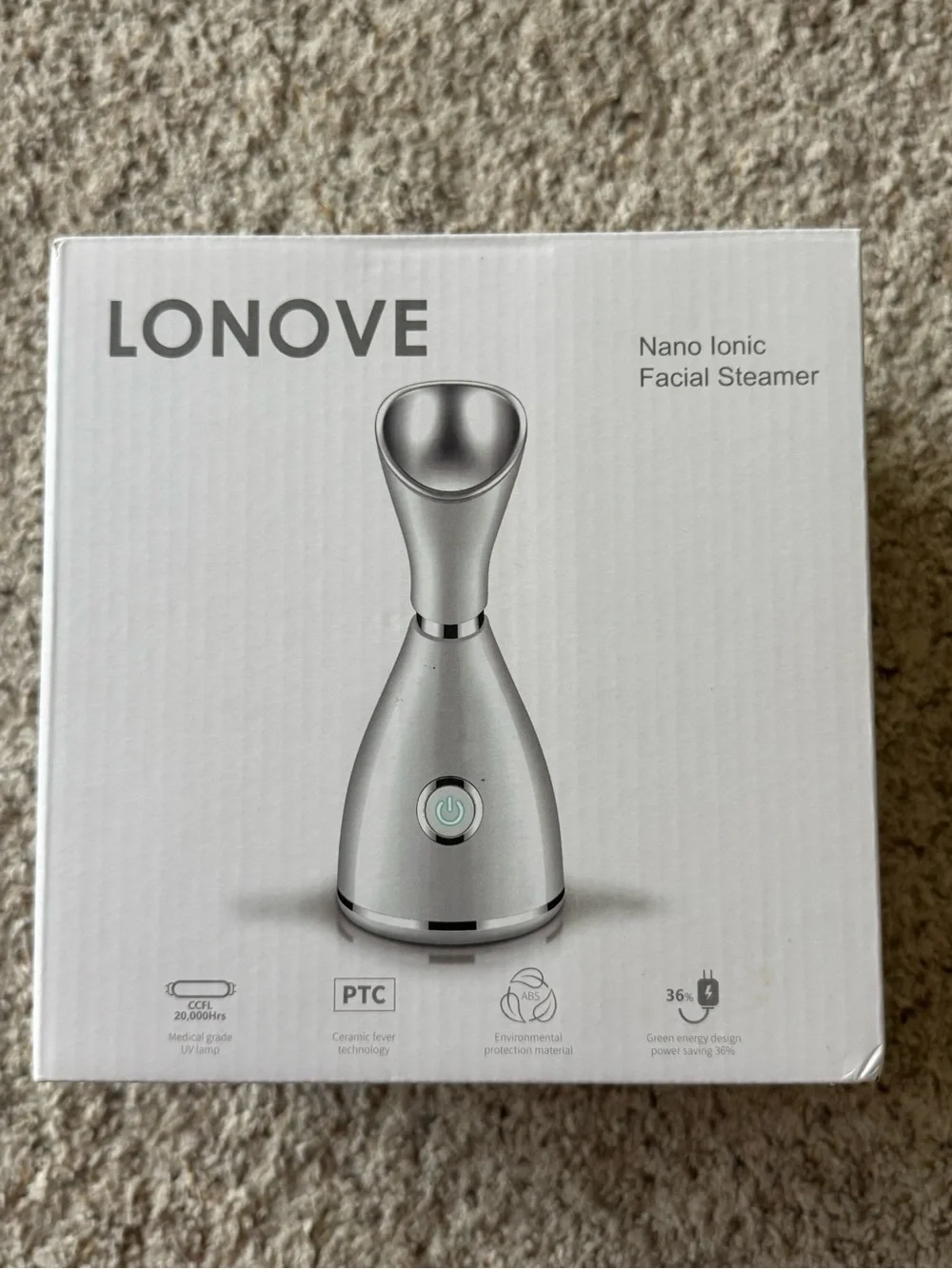 Lonove Nano Ionic Facial Steamer